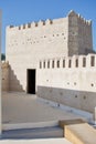 Inside the Ras al Khaimah Museum in the morning sun