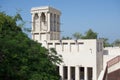 Inside the Ras al Khaimah Museum in the morning sun