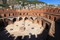 Inside Red Tower of city Alanya, Turkey