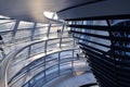 Inside the Reichstag Dome Royalty Free Stock Photo