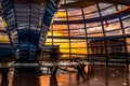 Inside Reichstag dome Royalty Free Stock Photo