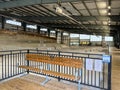 Inside the Rhino Barn at Ashfall Fossil Beds State Historic Park in Royal, NE