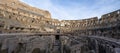 Inside Roman Colosseum, Rome Travel Royalty Free Stock Photo