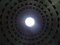 Inside the roman pantheon Royalty Free Stock Photo