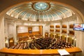 Inside of Romanian Parliament