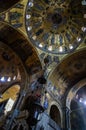 Inside and roof of Venetian cathedral.