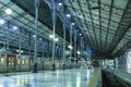 Inside Rossio Station. Lisbon. Portugal Royalty Free Stock Photo