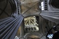 Inside of Rouen France cathedral