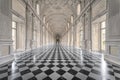 Inside the Royal house in Venaria Reale, Italy Royalty Free Stock Photo