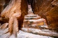 Inside of royal tomb, Petra