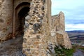 Inside Rupea, Reps, fortress. Medieval vestiges. Transylvania, Romania Royalty Free Stock Photo