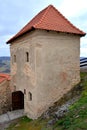 Inside Rupea, Reps, fortress. Medieval vestiges. Transylvania, Romania Royalty Free Stock Photo