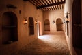 Inside Rustaq Fort, Oman Royalty Free Stock Photo