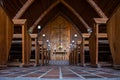 Inside the sailor`s church in Ahrenshoop