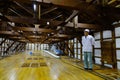 Inside of Sake wine factory in Akita, Japan