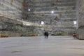 Inside Salt mine in Europe Slanic Prahova, Romania Royalty Free Stock Photo