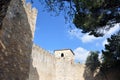 Inside San Jorge Castle Royalty Free Stock Photo