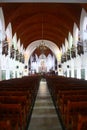 Inside of Santhome Basilica Church at India