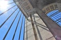 The inside of Sather Tower Royalty Free Stock Photo