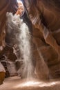 Inside scenic Antelope Canyon in Page