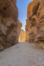 Inside Sesriem Canyon Royalty Free Stock Photo