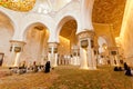 Inside the Sheikh Zayed Grand Mosque