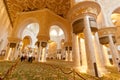 Inside the Sheikh Zayed Grand Mosque