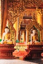 Inside Shwedagon Pagoda