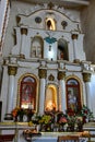 Inside of the Spanish Catholic Church in Raqchi- Peru 192 Royalty Free Stock Photo