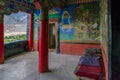 Inside of Spituk Monastery, Jammu and Kashmir