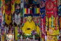 Inside of Spituk Monastery, Jammu and Kashmir