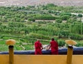 Inside of Spituk Monastery, Jammu and Kashmir