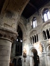 Inside St. Bartholomews church in London Royalty Free Stock Photo