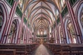 Inside of St.Mary`s Cathedral in Yangon, Myanmar