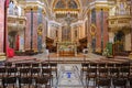 Inside St Paul`s Cathedral,Mdina