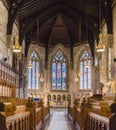 Inside St. Salvators Chapel at St. Andrews University Royalty Free Stock Photo