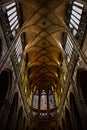 Inside St. Vitus Cathedral. Prague