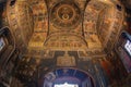 Inside Stavropoleos monastery, Bucharest, Romania