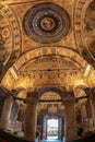 Inside Stavropoleos monastery, Bucharest, Romania