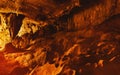 Inside stone cave of hell