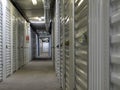 Inside Storage Units Royalty Free Stock Photo