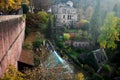 Inside and structure building of ancient ruins Heidelberg Castle or Heidelberger Schloss for german people and foreigner travelers