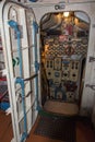 Inside submarine B 413 at World Ocean Museum, Kaliningrad, Russia