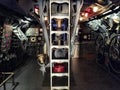 Inside submarine