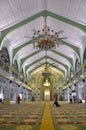 Inside of Sultan Mosque Singapore Royalty Free Stock Photo