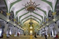 Inside of Sultan Mosque Singapore Royalty Free Stock Photo