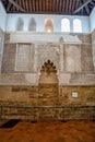 Inside the synagogue of Cordoba. Jewish temple in Andalusia, Spain