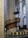 Inside of SÃÂ£o Paulo Metropolitan Cathedral Catedral da SÃÂ© - Monochrome version