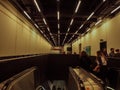 Inside of the Tate Modern, national museum of modern and contemporary art, at Bankside. London. Royalty Free Stock Photo