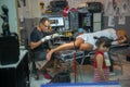 Inside tattoo studio in Karon, Thailand